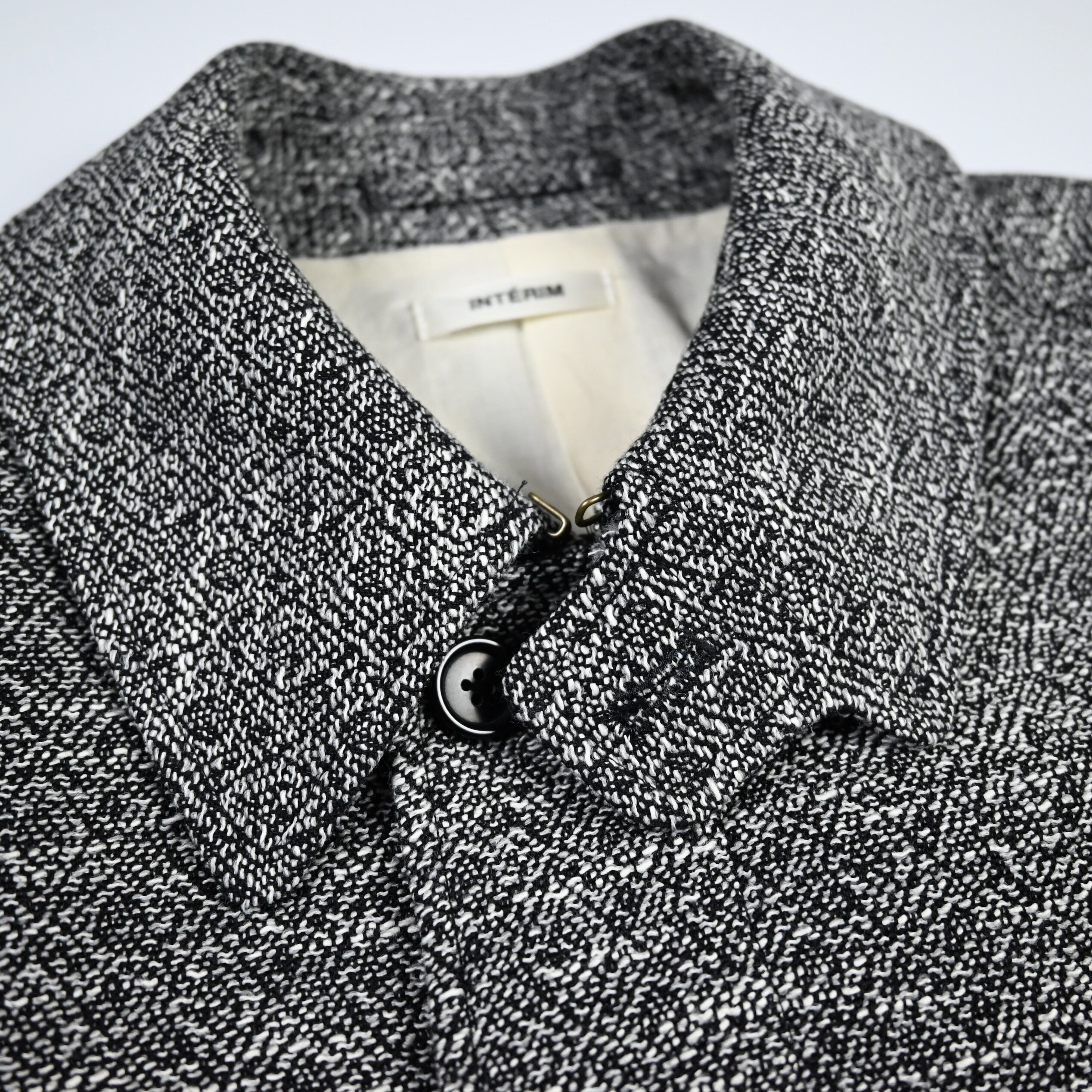 INTERIM / DOUBLE SIDED JACQUARD TWEED DEADSTOCK HYPER BIG HUNTING