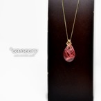 ロードクロサイトのネックレス