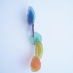 Warm Ocean 02 - アゲートヒーリングチャイム / Agate Sun Catcher Wind Chime 330