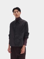Nothingnoth 25AW Polo Collar Long Sleeve Shirt