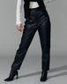 LEATHER STRAIGHT PANTS