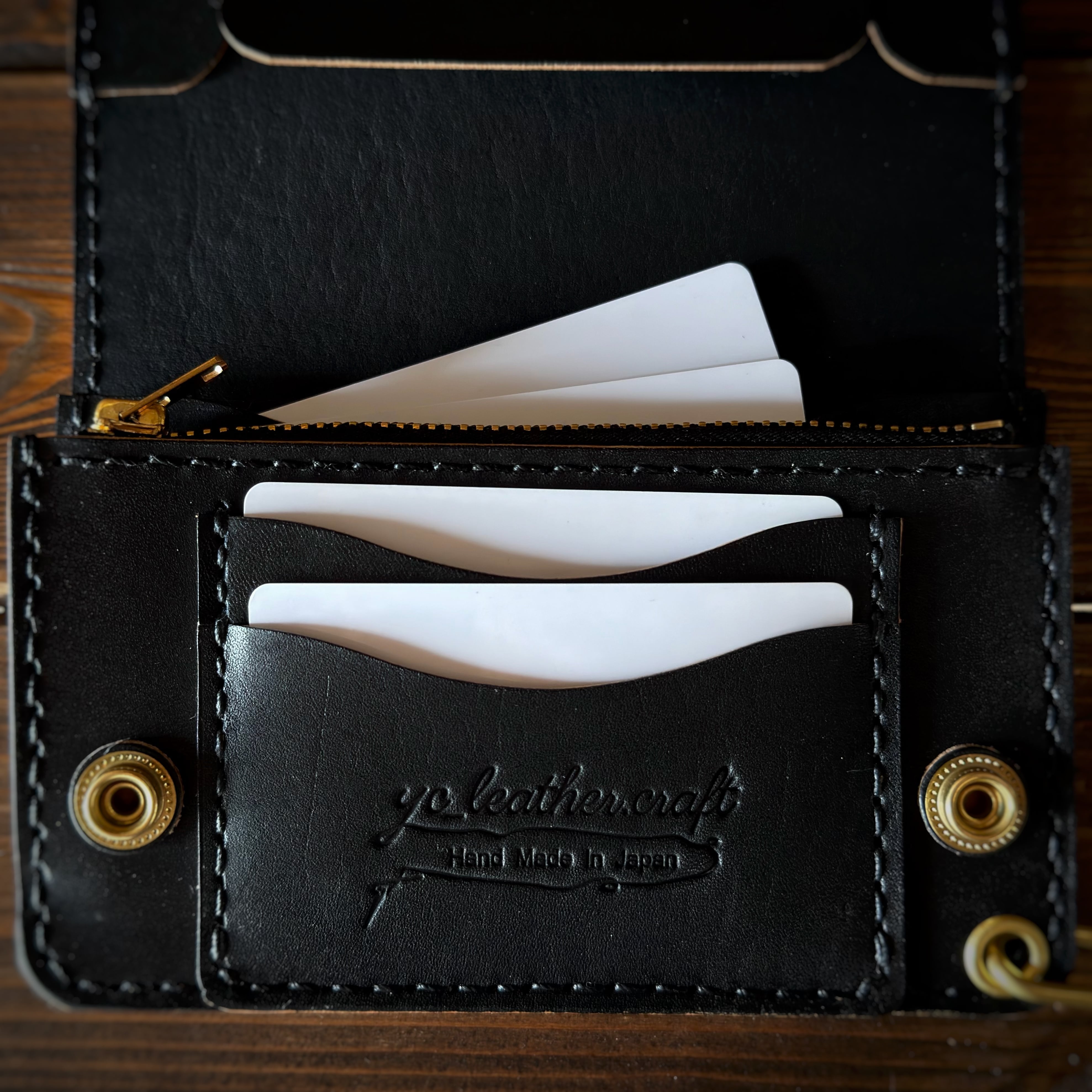 カスタムオーダー Trucker Wallet-15】 | yc_leather.craft
