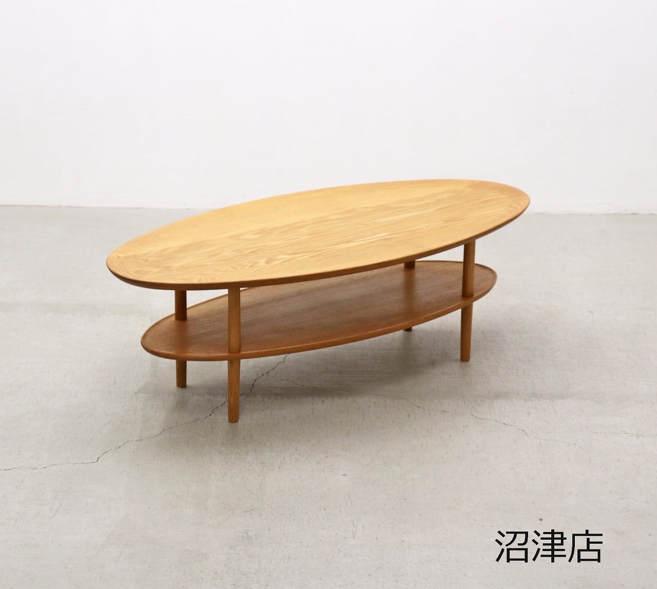 三越 Brugge ブルージュ オーク材 センターテーブル サイド