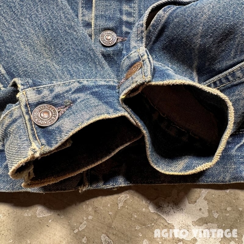 60's~ LEVI'S リーバイス 558 デニムトラッカージャケット 3rd ロング