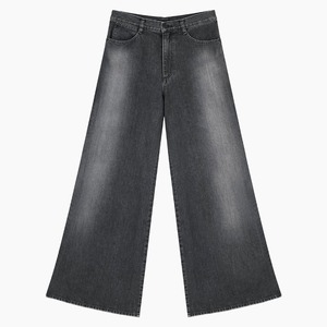 LAD MUSICIAN【ラッドミュージシャン】12oz DENIM WIDE FLARE PANTS ( 2124-505 GRAY )