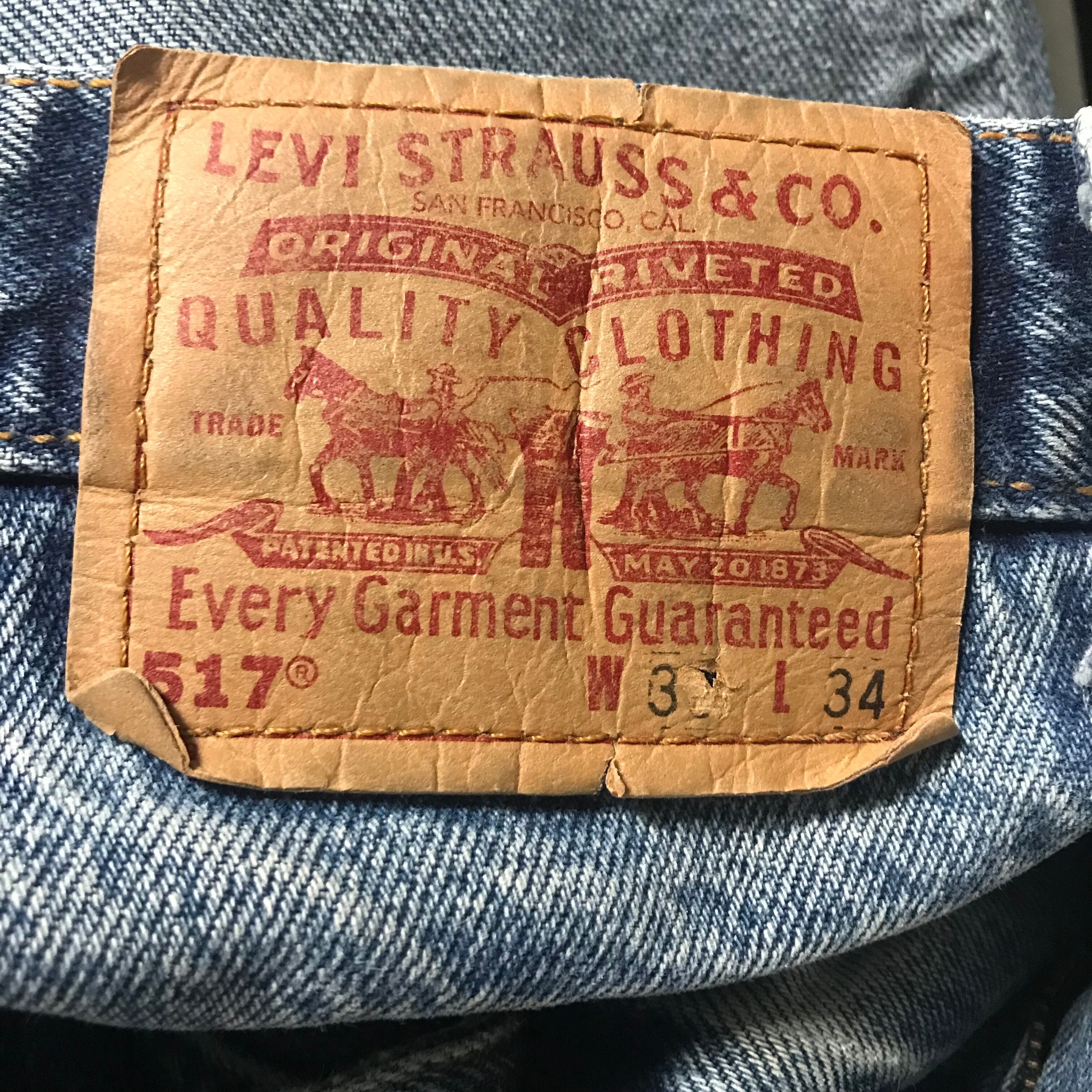 80年代 リーバイス Levi's 517-0217 ブーツカットジーンズ デニムパンツ USA製 メンズw34 ヴィンテージ /eaa367908