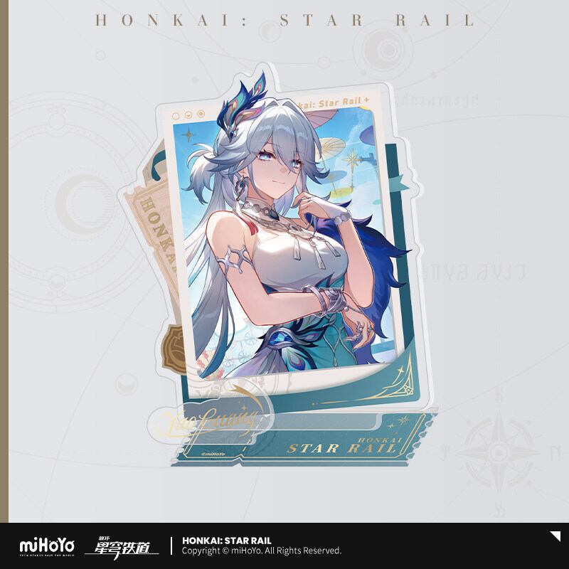 崩壊スターレイル 星海お祝いイラスト アクリルスタンド 爻光 符玄 男