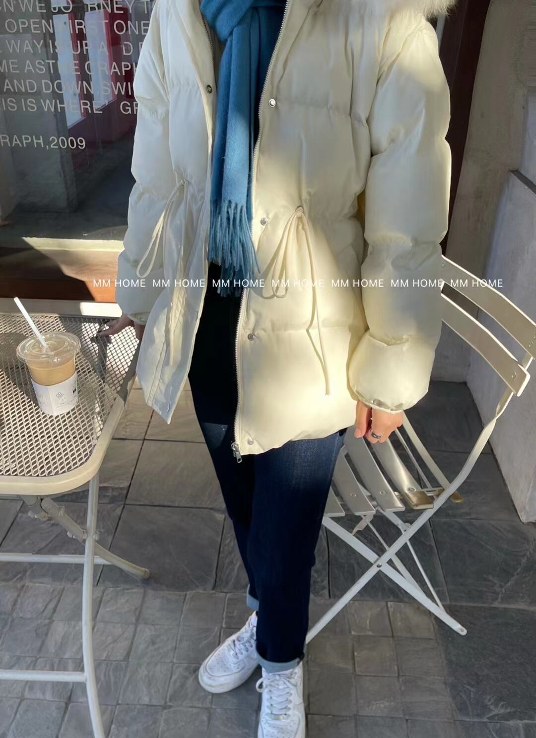 フードファー付きジャケット　AJ42441-8887