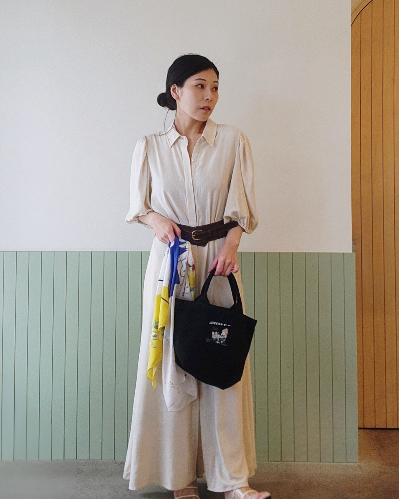 【7月限定】cafe_ステンレス ボトル＆トートバッグ - 11
