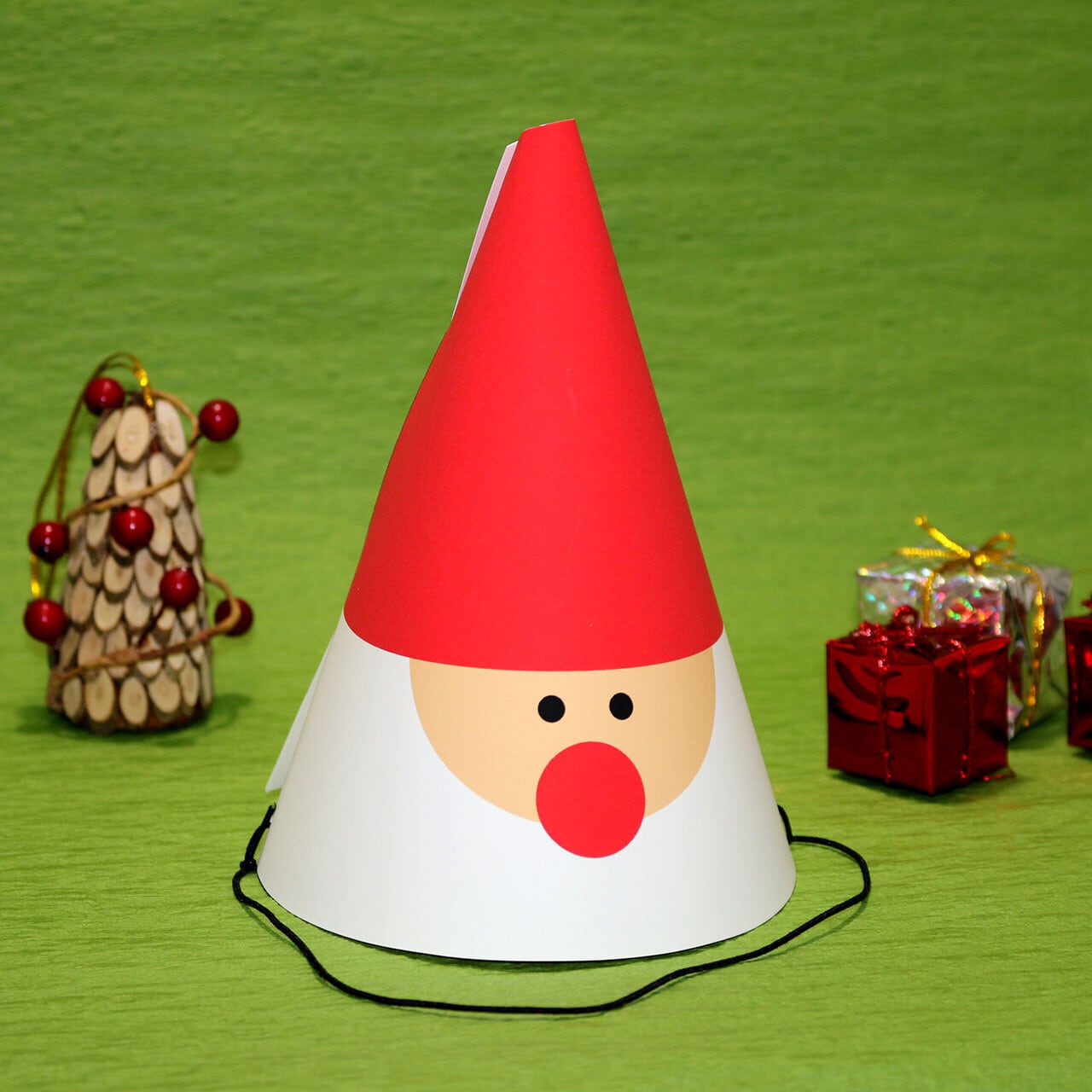 クリスマスハット デザイン 35×27cm 331eef5cbe344156103da73ebfa18c