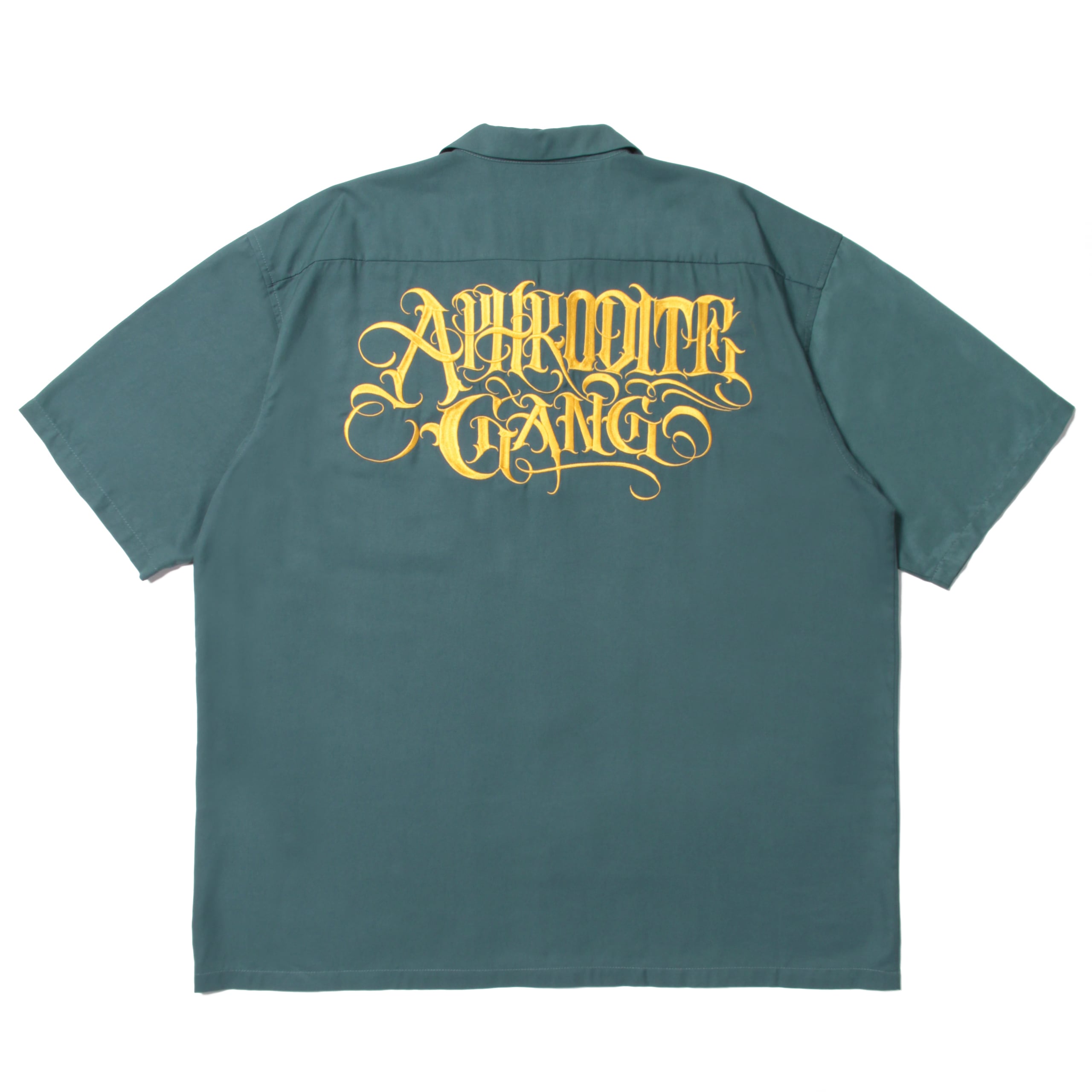 APHRODITEGANGCLASSIC LOGO S/S OPEN COLLAR SHIRT - シャツ