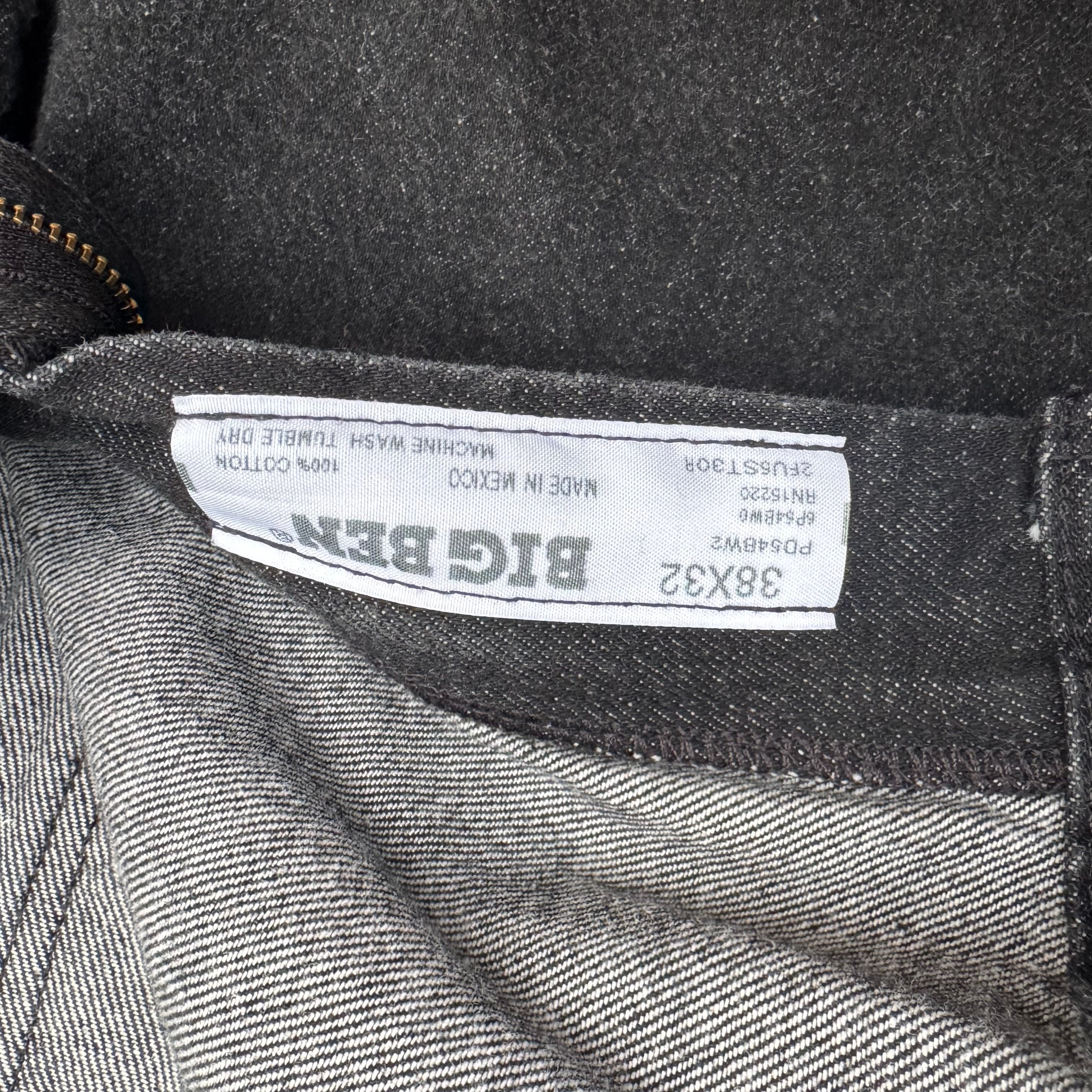 90s メキシコ製 BIG BEN ブラックデニムパンツ AKB | 古着屋PENNY