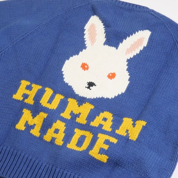 HUMAN MADE RABBIT RAGLAN KNIT SWEATER  S