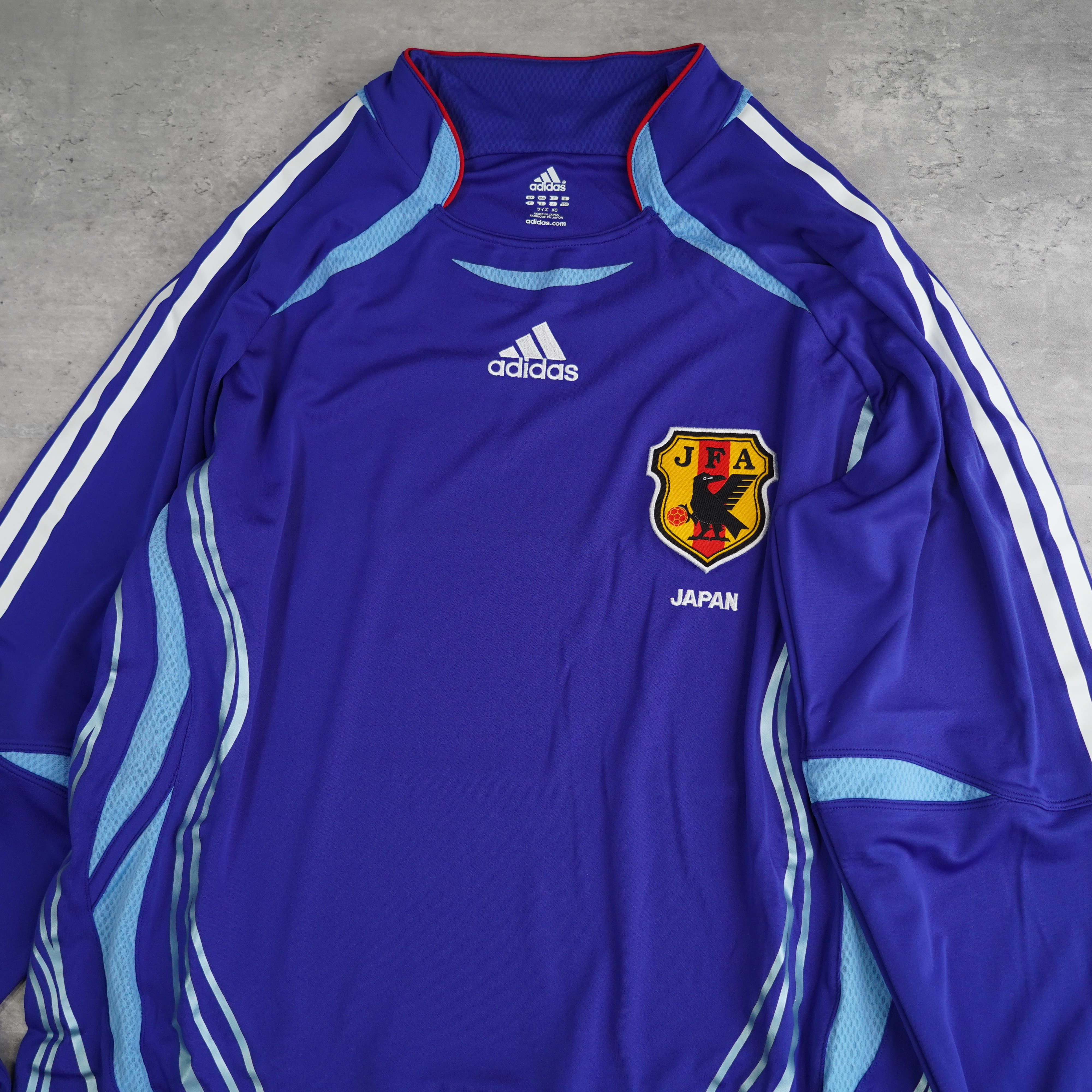 【状態要確認】 2006 日本代表 オーセンティックユニ 長袖 XO 2006 adidas アディダス 日本代表 長袖 ホーム オーセンティック