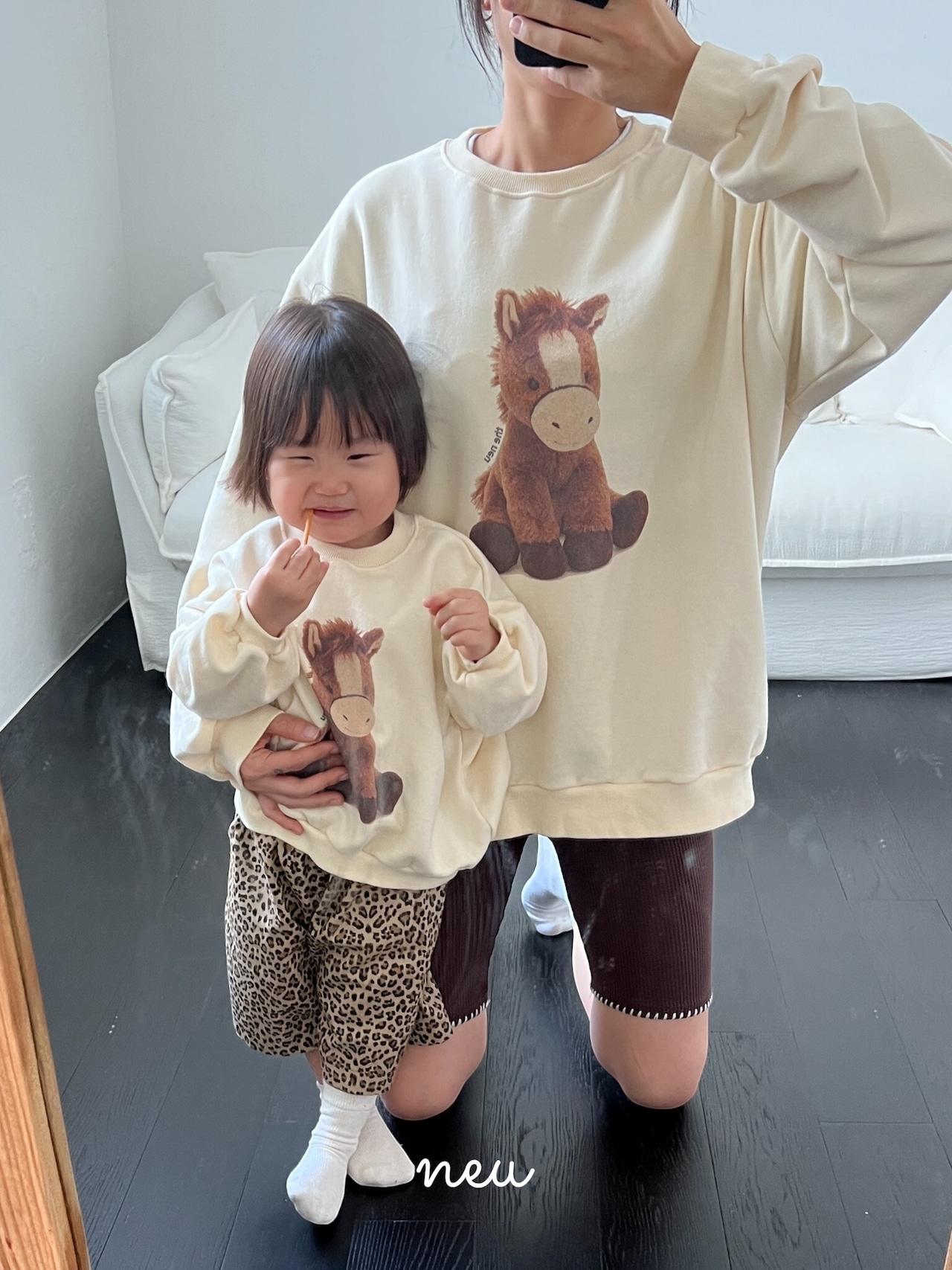 韓国子供服 / 26Autumn / 〖取寄〗neu / ノニMTM / ユニセックス / キッズ服 *XXS~L*