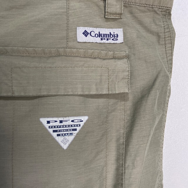 Columbia PFGリップストップナイロンショーツ W36 フィッシング