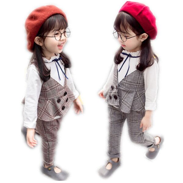 スーツ キッズ 女の子 フォーマル 子供服 スーツセット スーツベスト+パンツ+シャツ 韓国子供服 上下セット 受験用 入学式 卒業式 発表会 七五三 演出 80-120cm | Kizzu スーツ キッズ 女の子 フォーマル 子供服 スーツセット スーツベスト+パンツ+シャツ 韓国子供服 上下セット 受験用 入学式 卒業式 発表会 七五三 演出 80-120cm | Kizzu