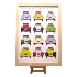 2cv Twelve Premium Poster 　ART FRAME