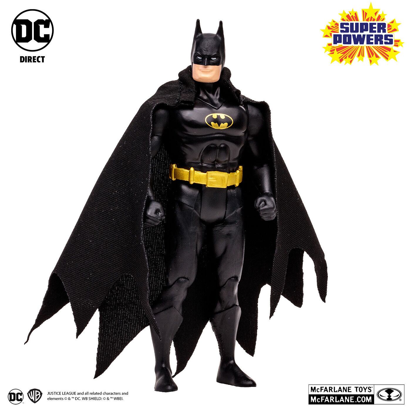 ★未使用 バットマン 約17㎝ アクション フィギュア BATMAN 海外限定品 マクファーレン・トイズ DCダイレクト DCスーパーパワーズ #17