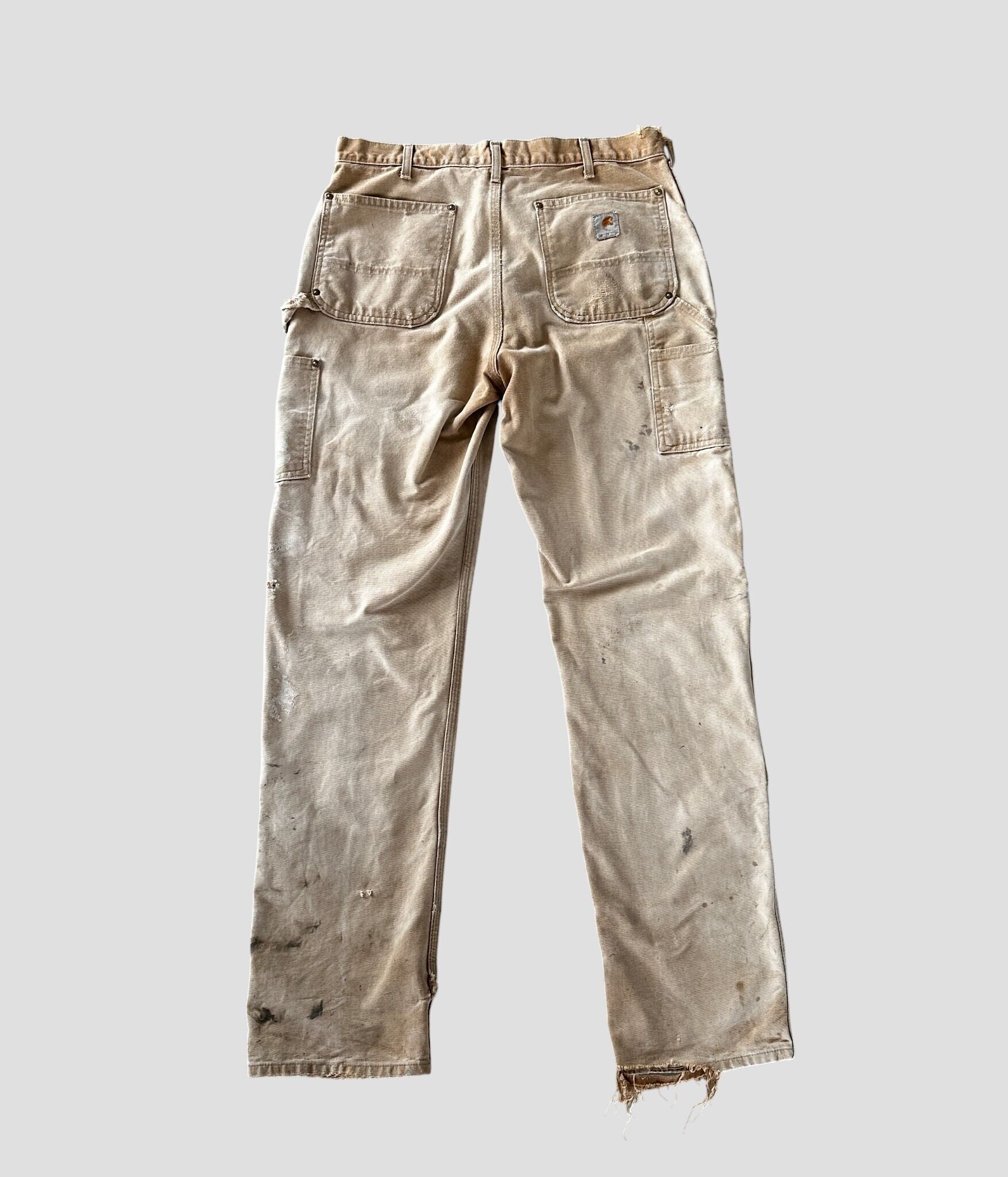Carhartt- Vintage 10s 34×36 Double Knee Pants made in USA