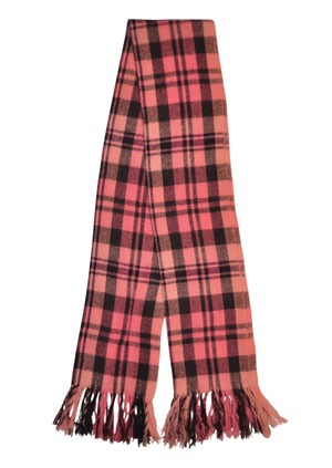 DoReMi Unique Series –  pink check scarf