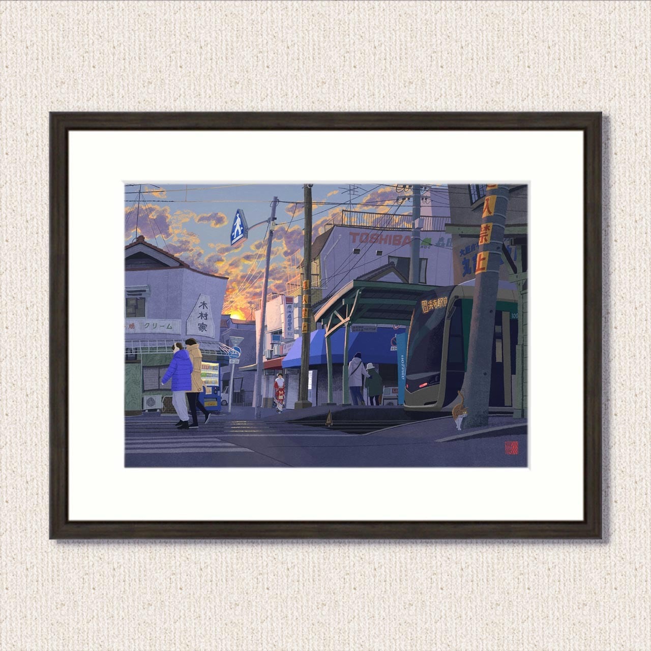 ジクレー版画（2022-2023年）「アサギマダラと藤袴」、他 | Pay ID