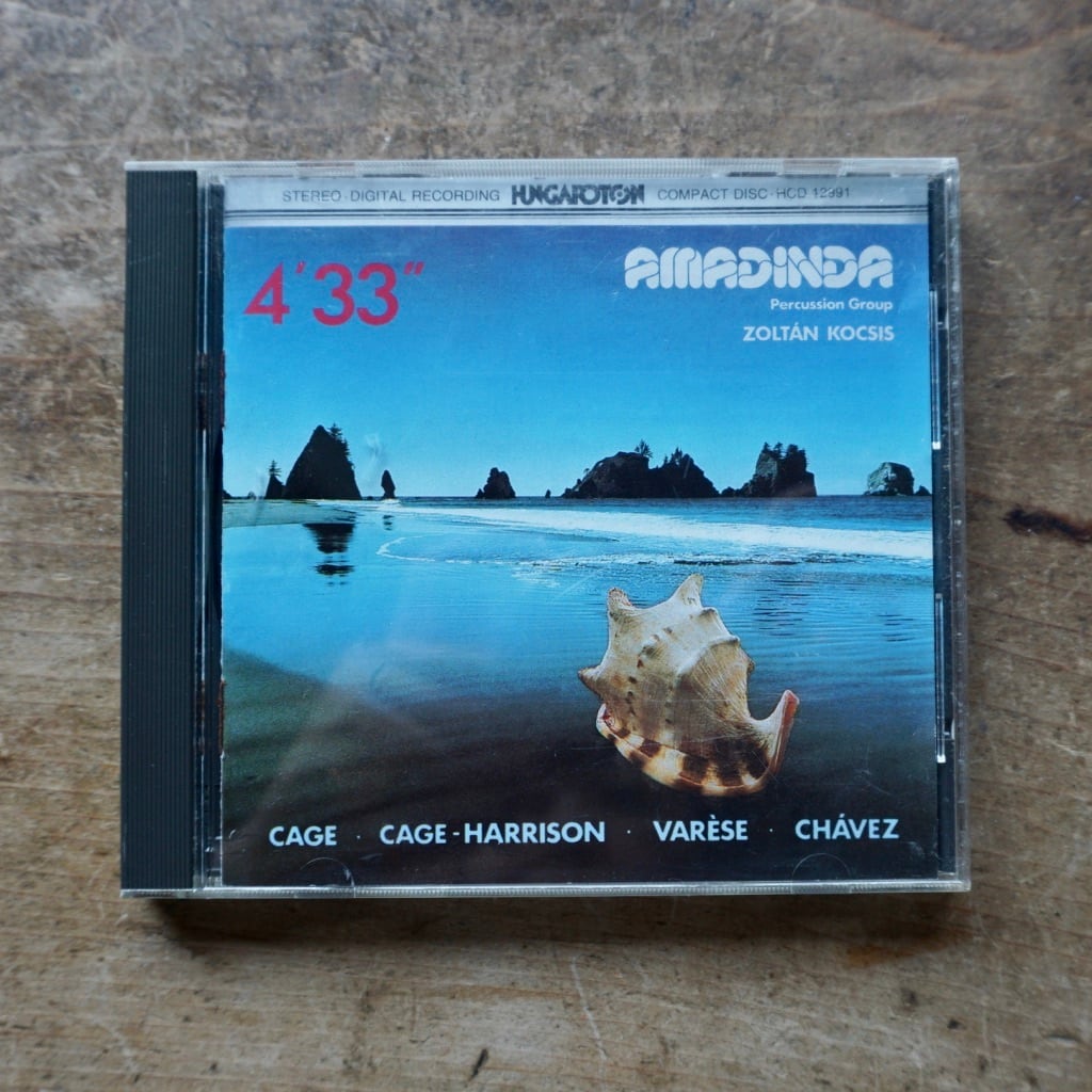 【CD輸入盤　中古】ジョン・ケージ　John Cage  Amadinda Percussion Group ‎– 4'33" [310194635]