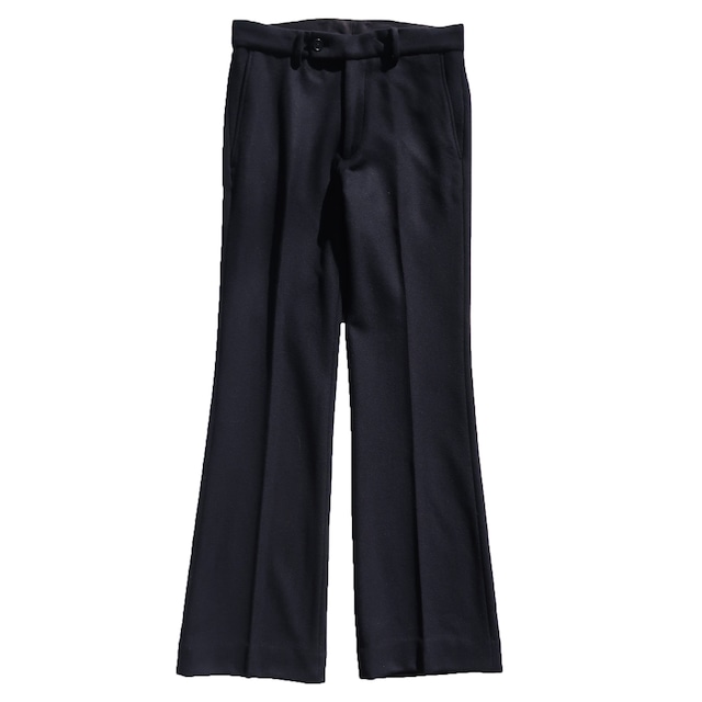 Allege. 23AW Wool Semi Flare Slacks (Navy)