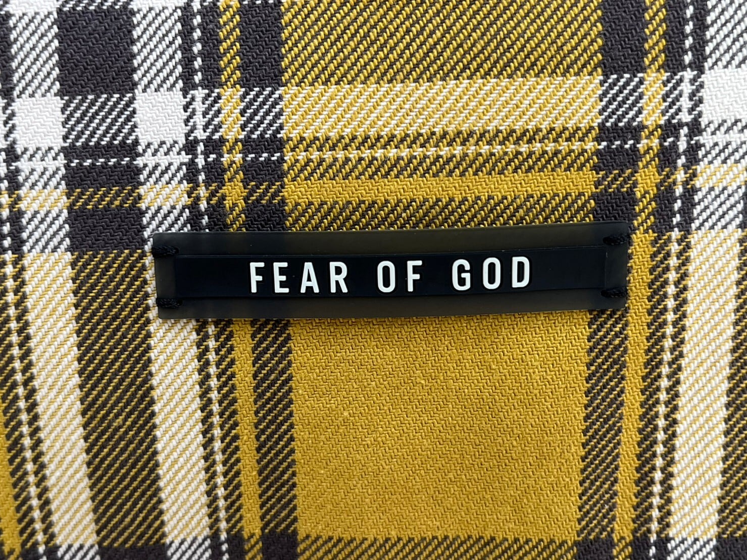 FEAR OF GOD SIXTH COLLECTION PLAID FLANNEL SHIRT JACKET GARDEN ...