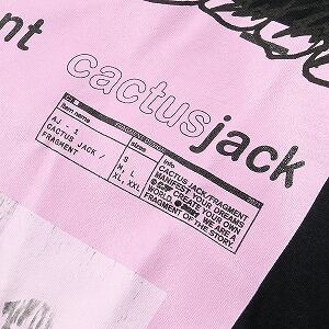 cactus jack for fragment pink sunrise tee