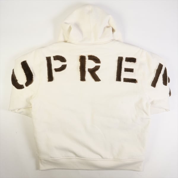 サイズM Supreme fur faux sweatshirt zip up