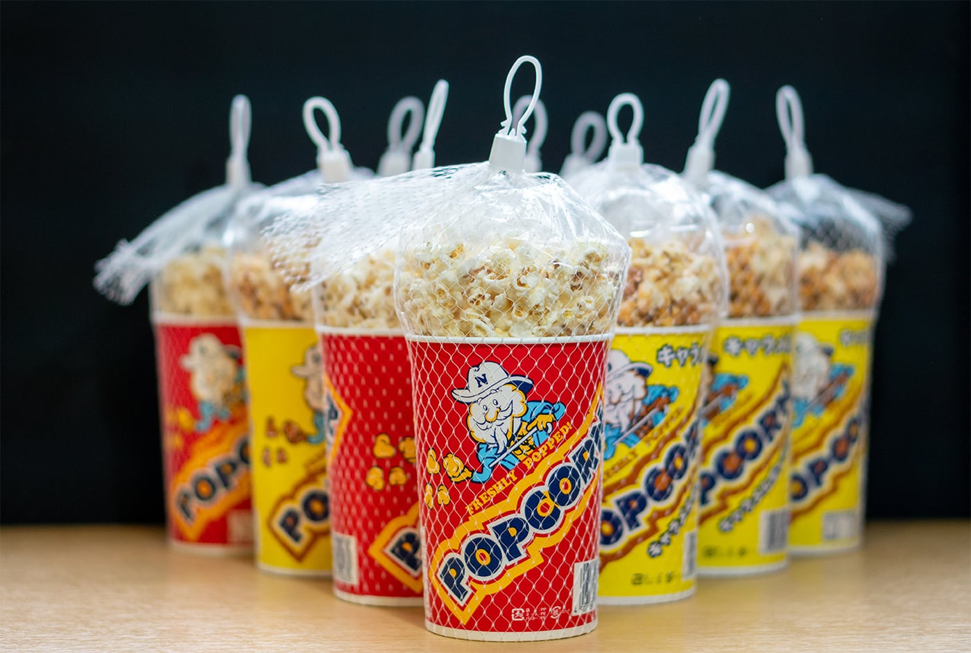 デイリーカップポップコーンアソート しお味5個 キャラメル味5個 合計