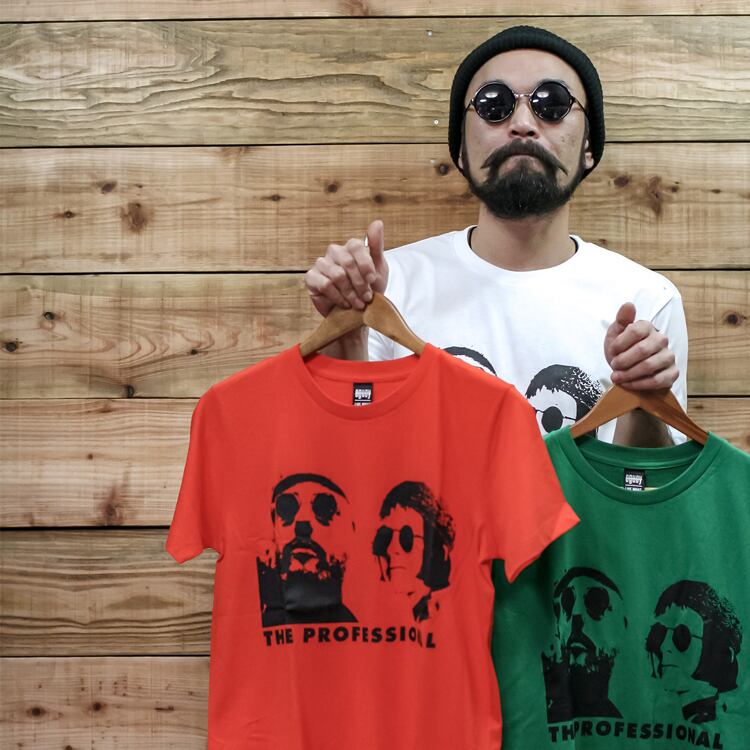 LEON「レオン」「THE PROFESSIONAL」「LEON & MATHILDA」映画　Tシャツ sstee-leon-pro |  oguoy/Destroy it Create it Share it powered by BASE