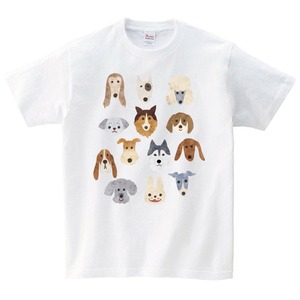 犬 Tシャツ メンズ レディース 半袖 おしゃれ 動物 プレゼント 大きいサイズ 綿100% 160 S M L XL