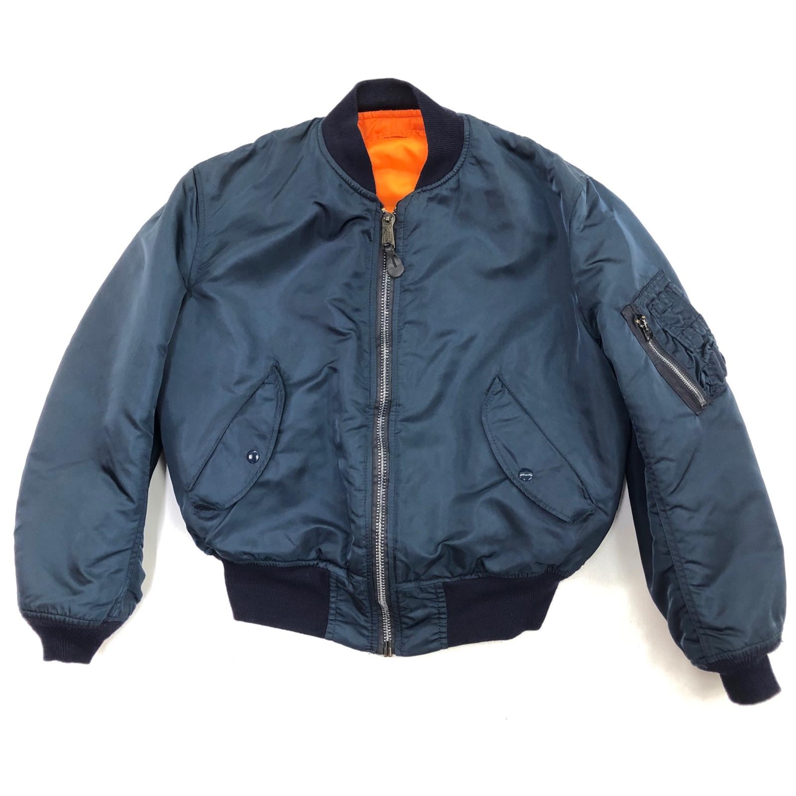 ALPHA アルファ 90- 00年代 USA製 MA-1 民間品 ミリタリー フライト