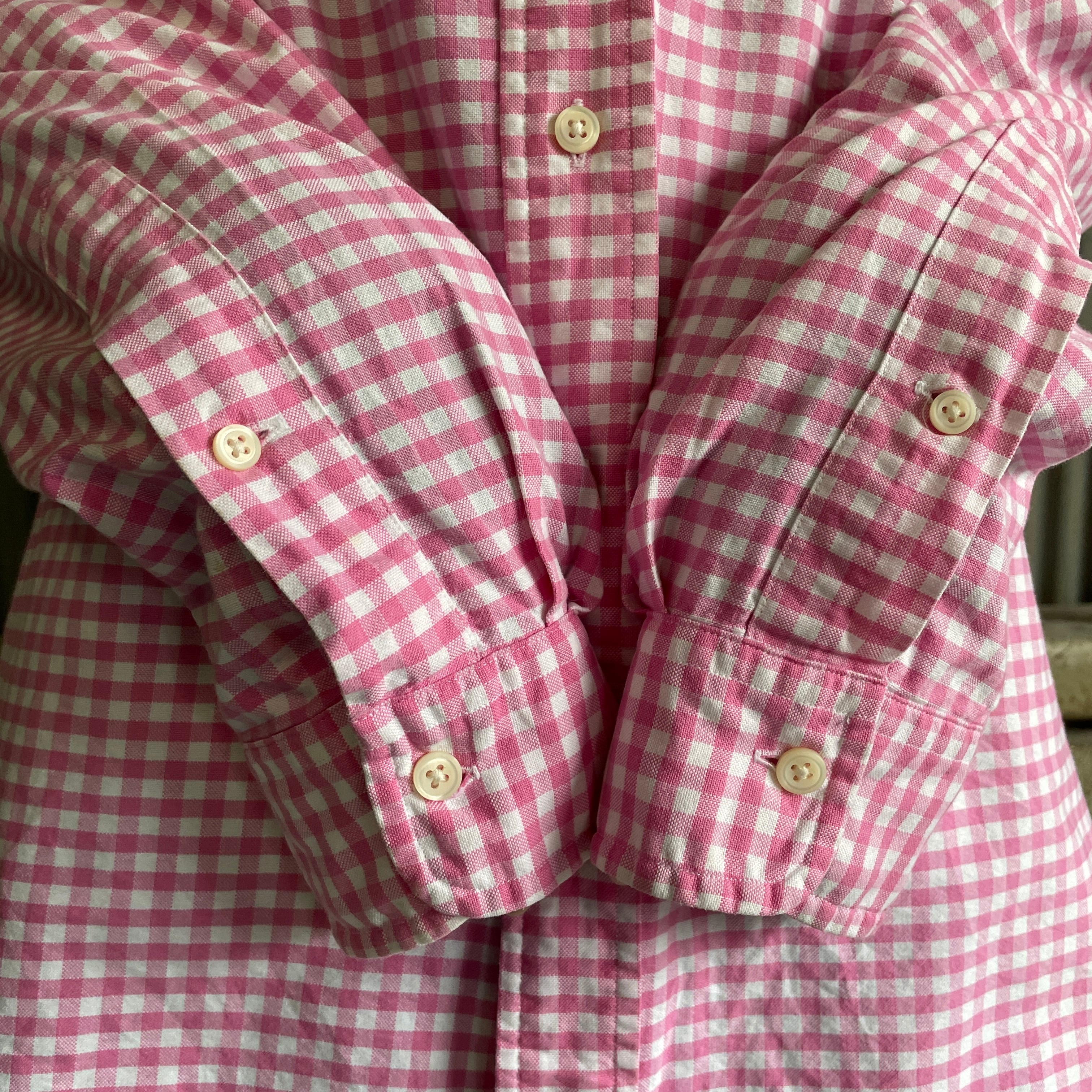 オールドラルフローレン CLASSIC FIT ギンガムチェック ボタンダウン