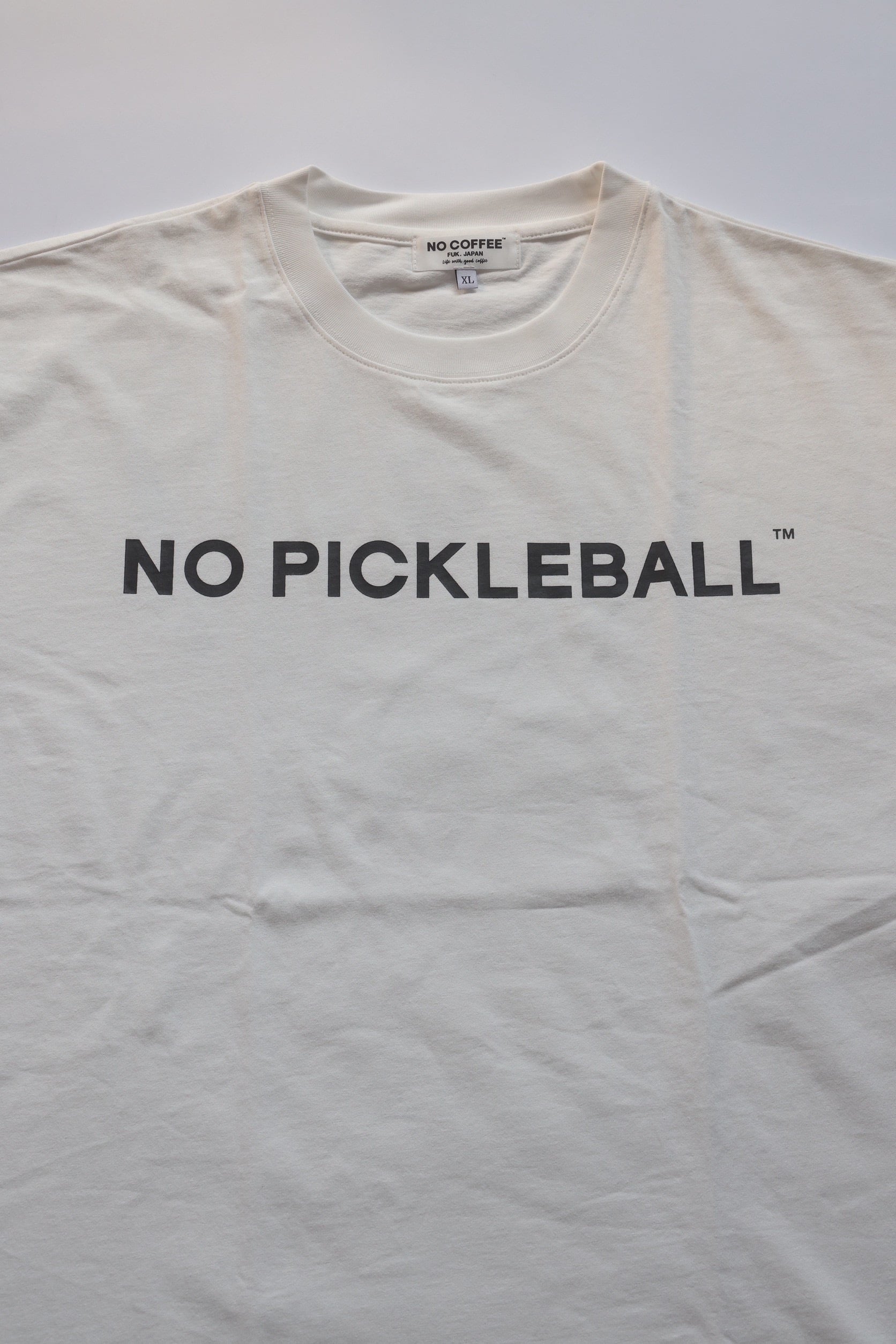 NO PICKLEBALL Tシャツ | NO COFFEE