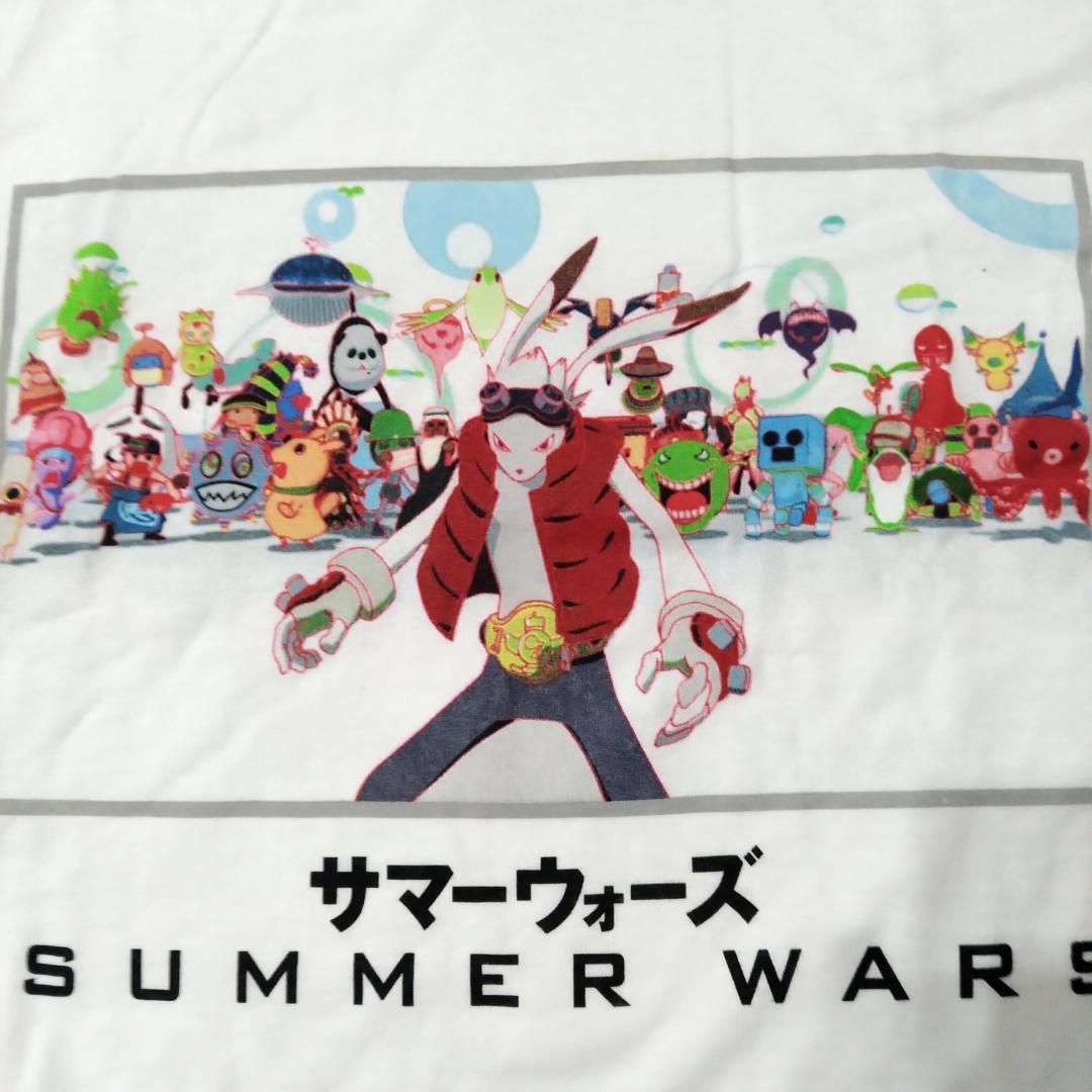 サマーウォーズ Tシャツ 2XLサイズ 白 映画T ムービーT アニメT 新品