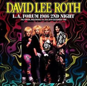 NEW DAVID LEE ROTH L.A. FORUM 1986 2ND NIGHT 2CDR Free Shipping