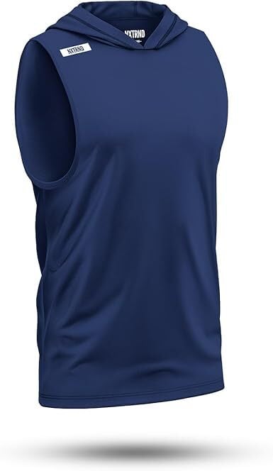 アメフト　ノースリーブ　練習着　NFL Nxtrnd 軽量ノースリーブフード付きシャツ アメフト インナーウェア