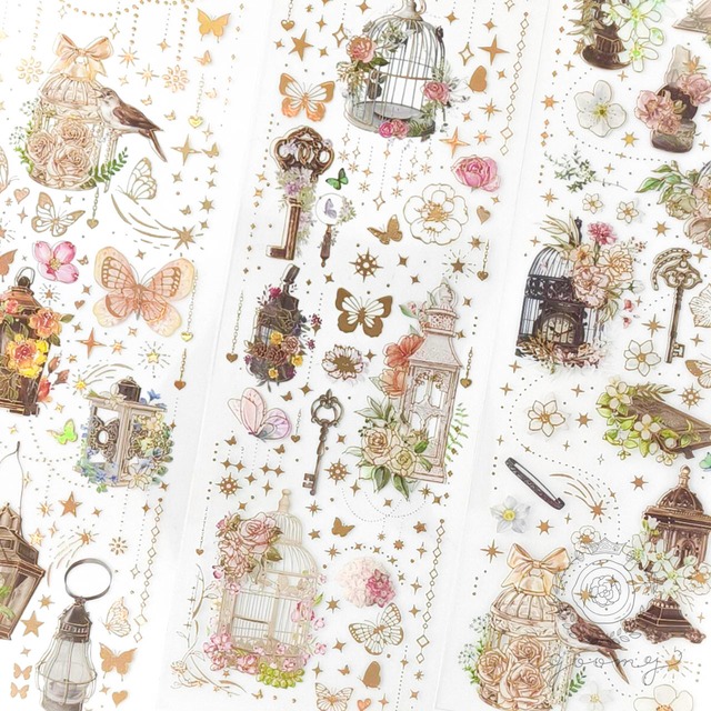 3枚入りシールシート Time Garden 1 <S957>