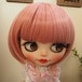 ネオブライス ウィッグ おかっぱボブ フェアリーピンク 10インチ/ドール Blythe Pulip