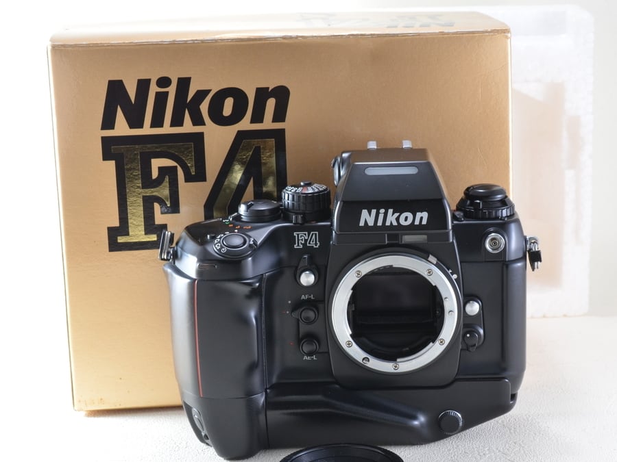 フィルムカメラ　NIKON F4E 動作品