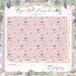 予約☆CHO124 Cherish365【Paper Doll's Picnic Paradise - pattern pink & cream】デザインペーパー / ラッピングペーパー 10枚