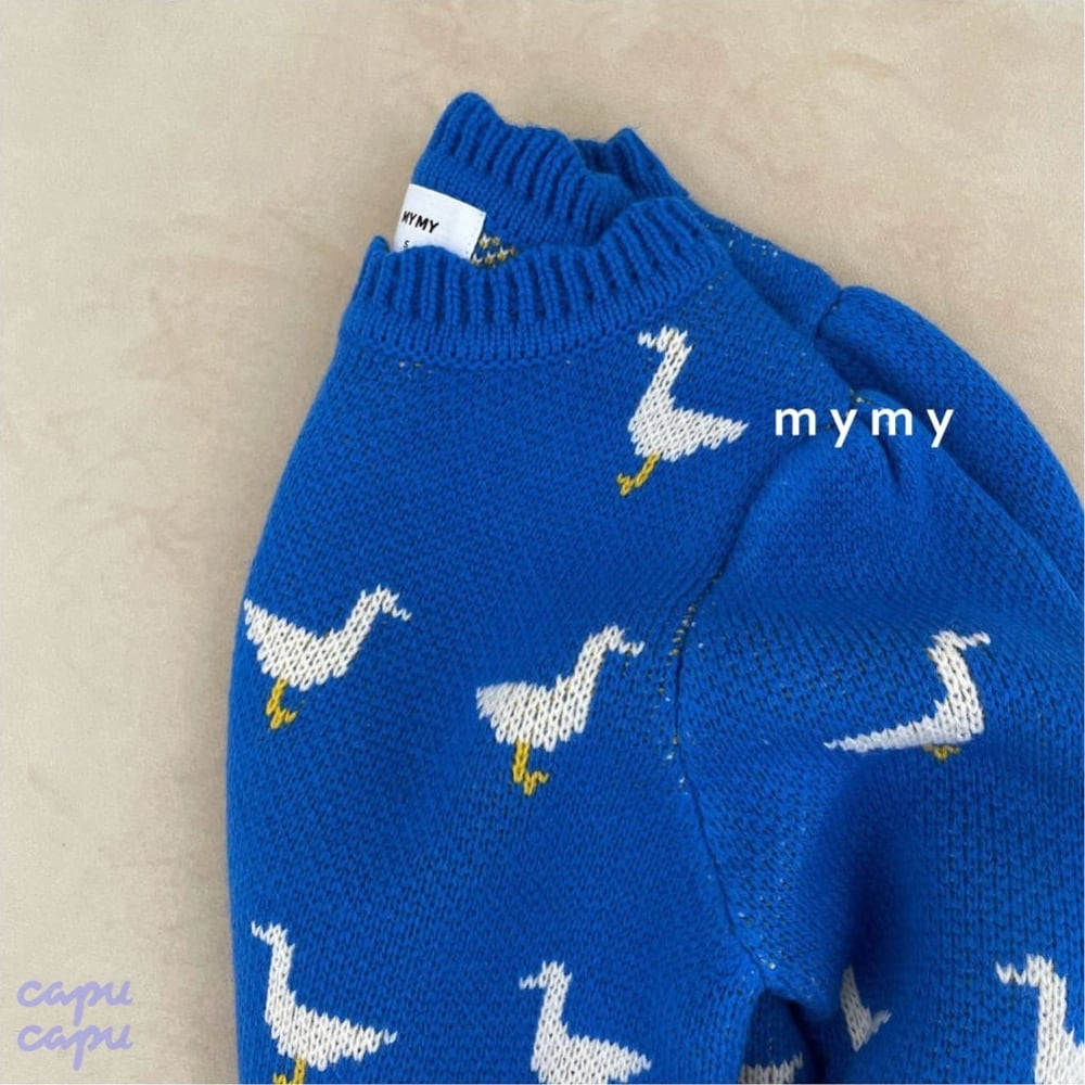 «sold out duck retro knit アヒルレトロニット