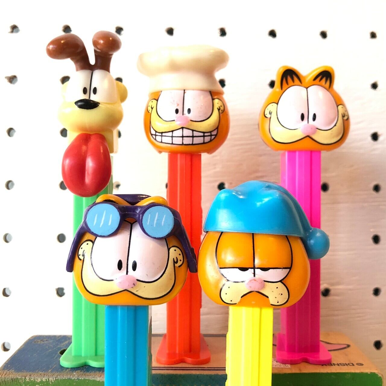 90s Pez ビギナーset ガーフィールド Pez Dispenser Set Garfield 5ｐ The Puppez E Shop ザ パペッツ松本 Webショップ