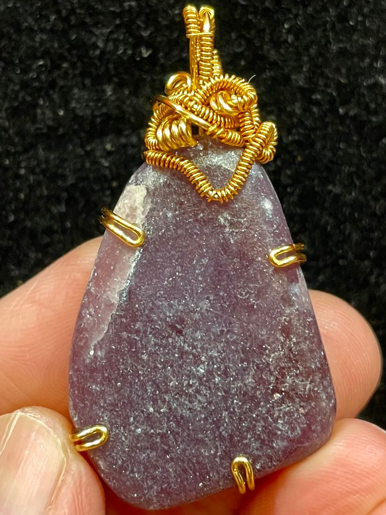 8) 採掘初期「ユーフォラライト44」ペンダントB