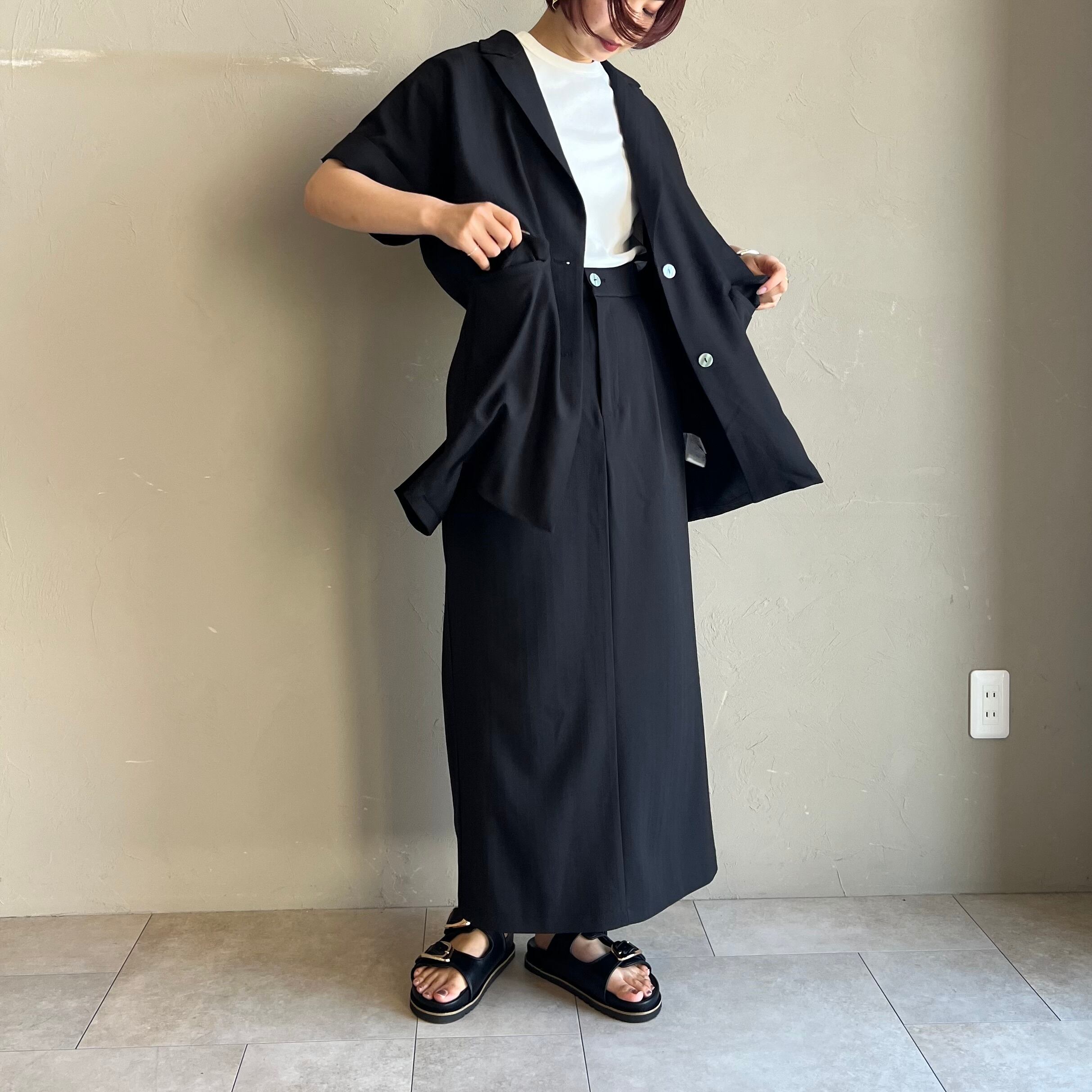 ROSIEE ロージー　半袖ジャケット ROSIEE】ハーフスリーブジャケット | valance 福井｜レディース