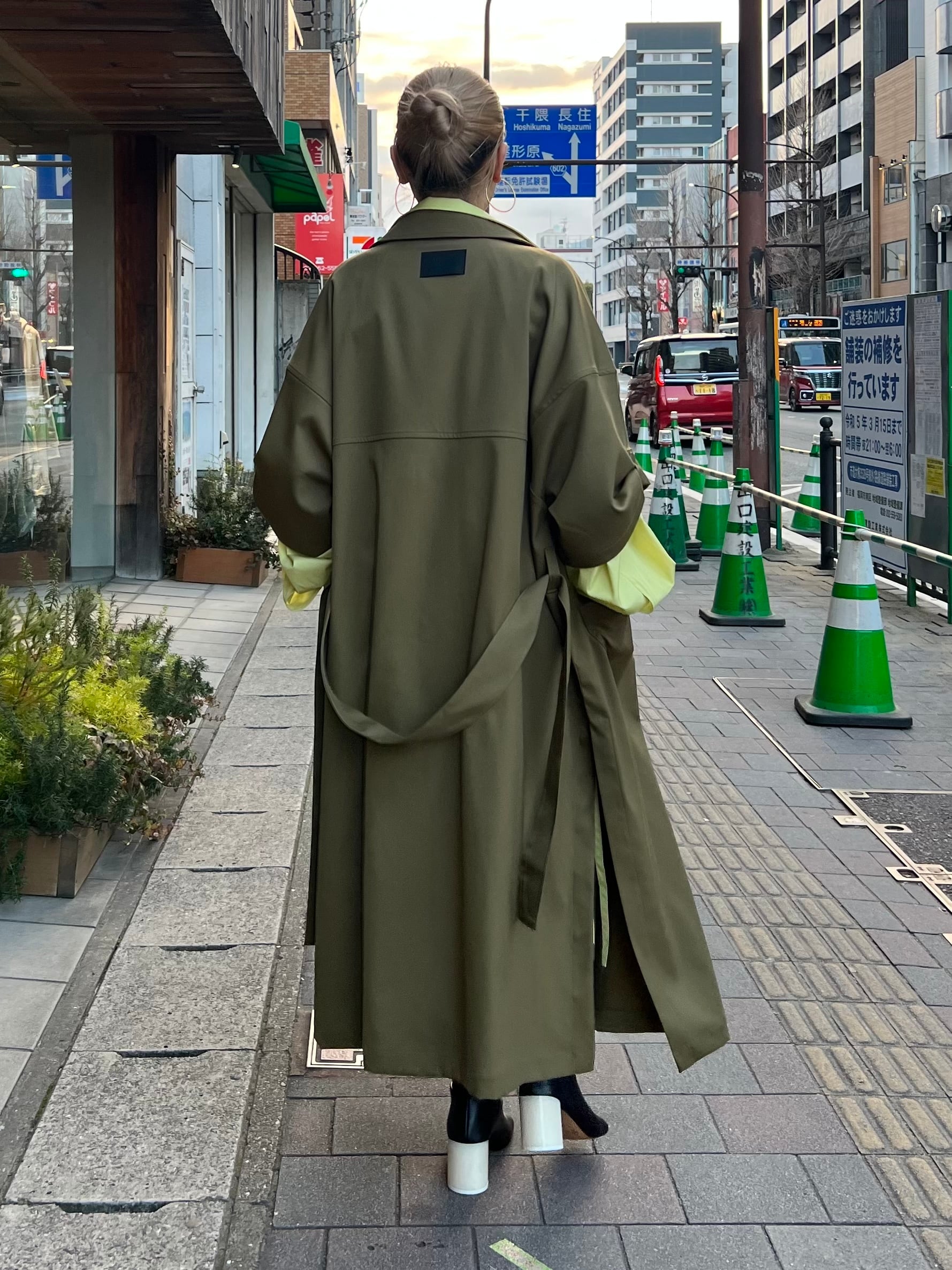 23SS】COGTHEBIGSMOKE コグザビッグスモーク / HOLLY COAT / TW