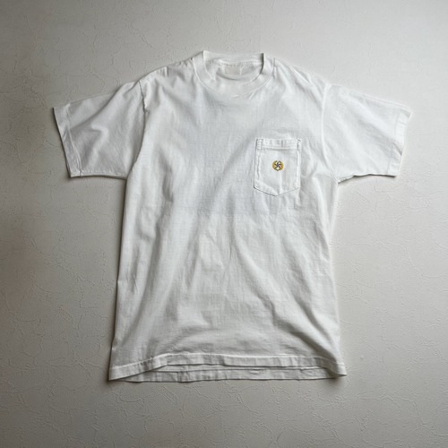 80~90s BANANA REPUBLIC　ライオン　両面プリント　胸ポケット　アニマル　Tシャツ　